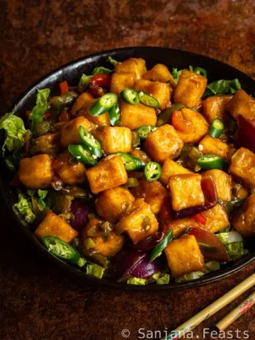 The Best Chilli Paneer Recipe homemade