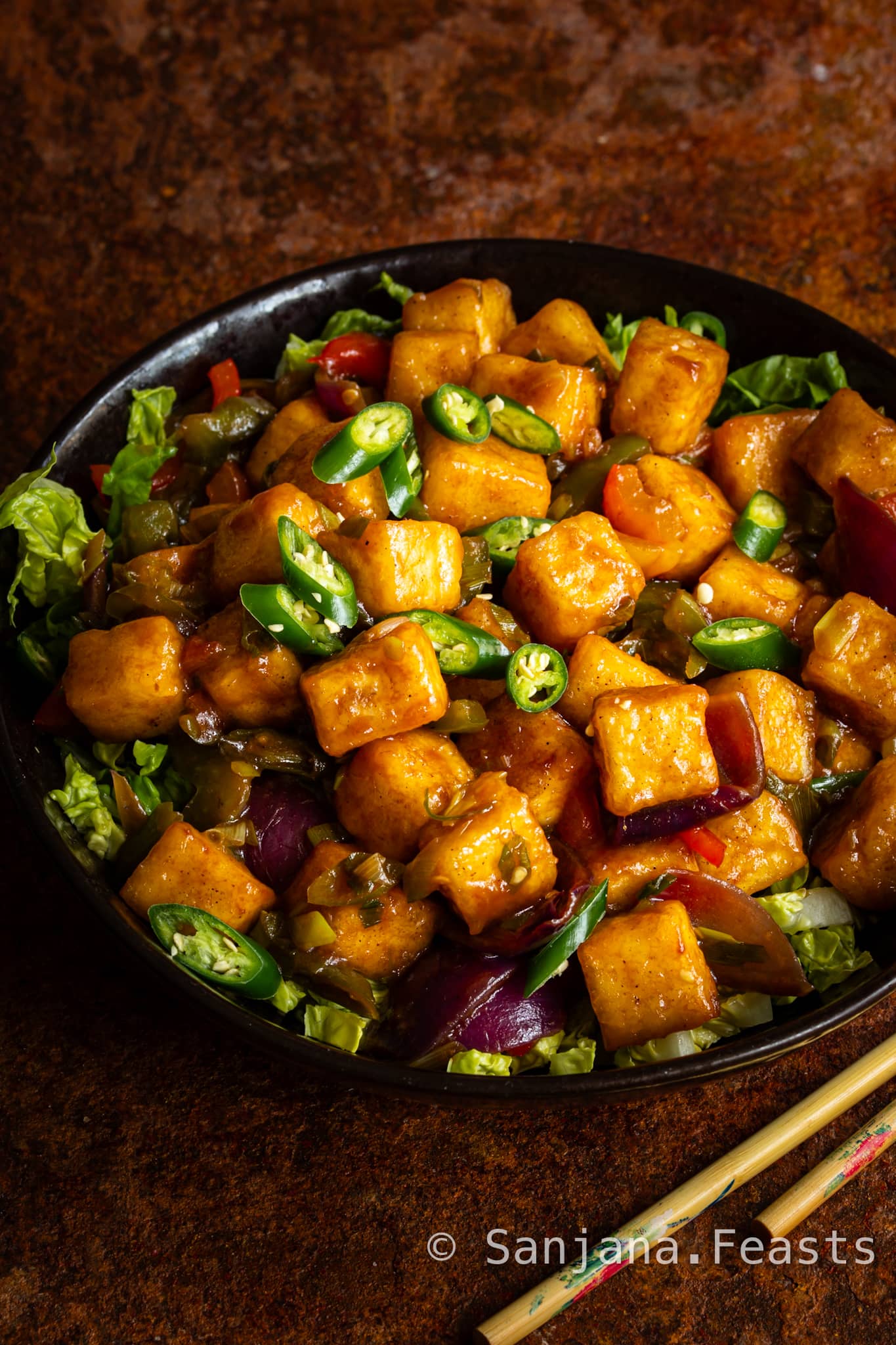 The Best Chilli Paneer Recipe homemade