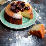 Vegan Cherry Bakewell Cake