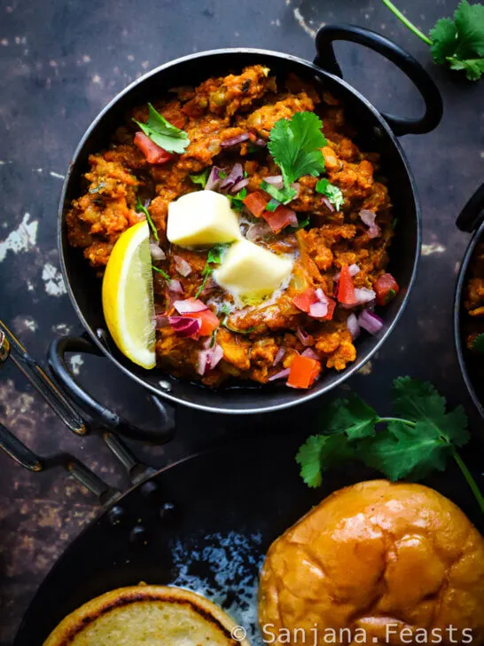 Melt-in-the-Mouth Butter Pau Bhaji