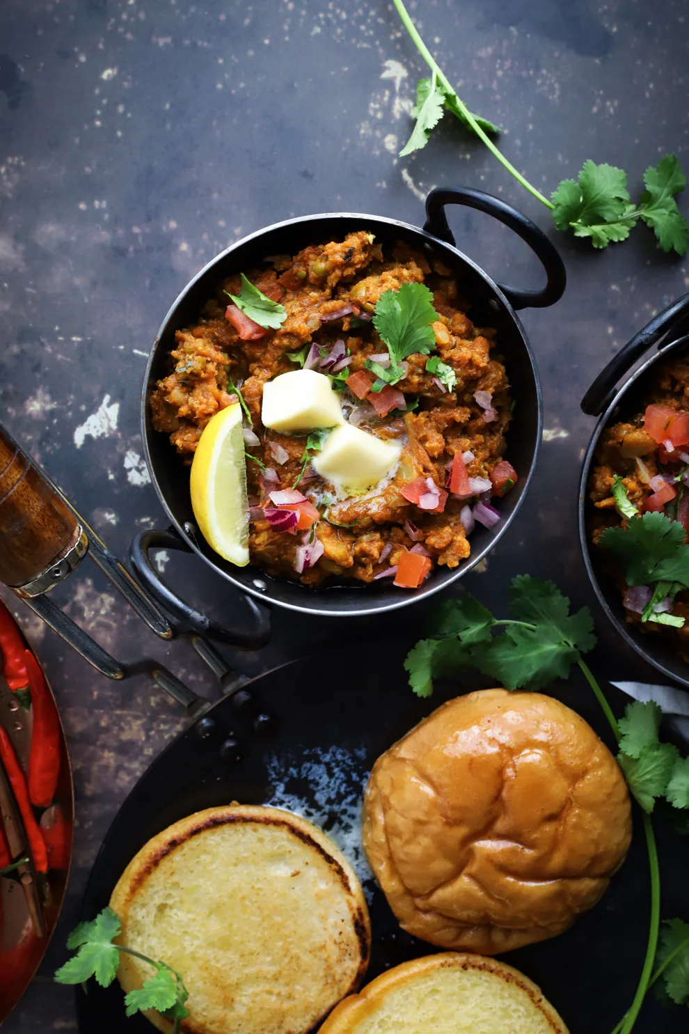 Melt-in-the-Mouth Butter Pau Bhaji