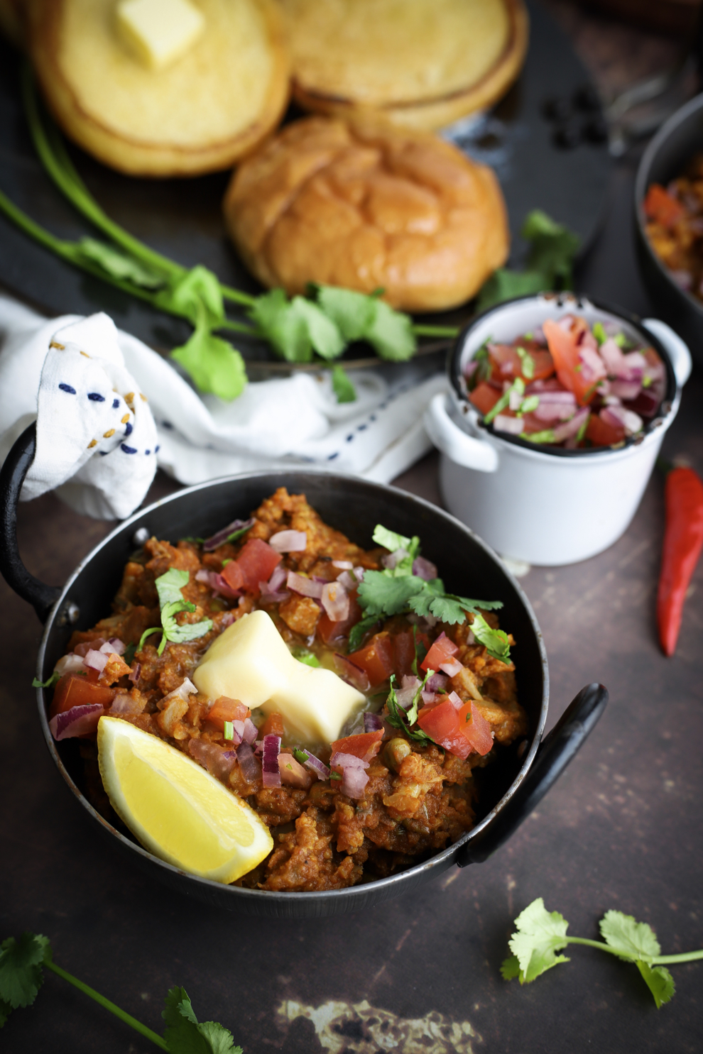 Melt-in-the-Mouth Butter Pau Bhaji