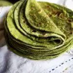 Soft Spinach Roti