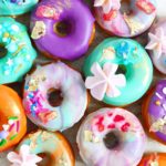 Delicious, fluffy vegan baked doughnuts with heaps of vanilla flavour.