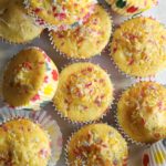 Vegan Custard Powder Fairy Cakes