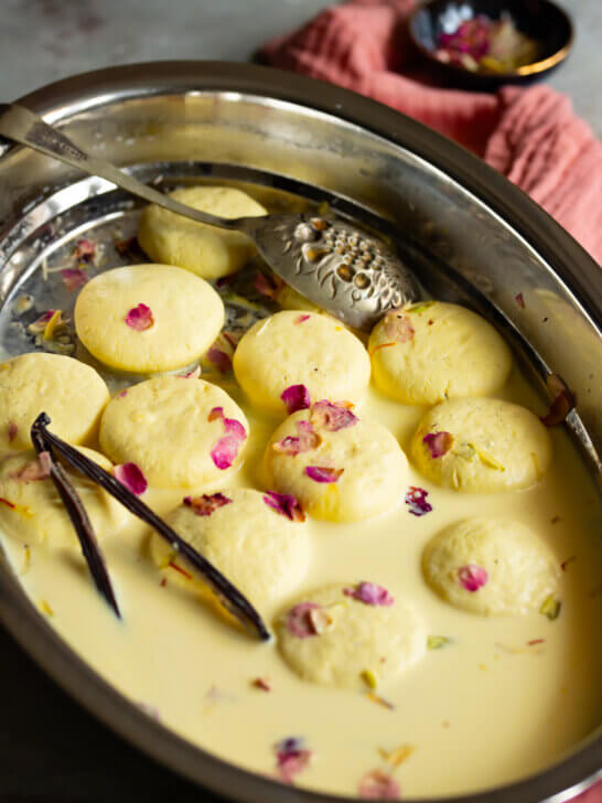 Vanilla Rasmalai