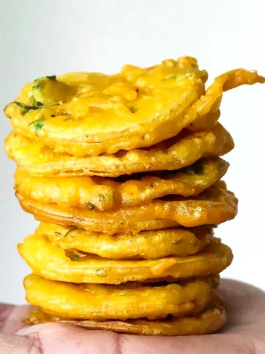 Crispy Potato Bhajias