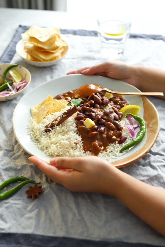 Rajma (Kidney Bean Curry) - Sanjana.Feasts - Comforting Bowls