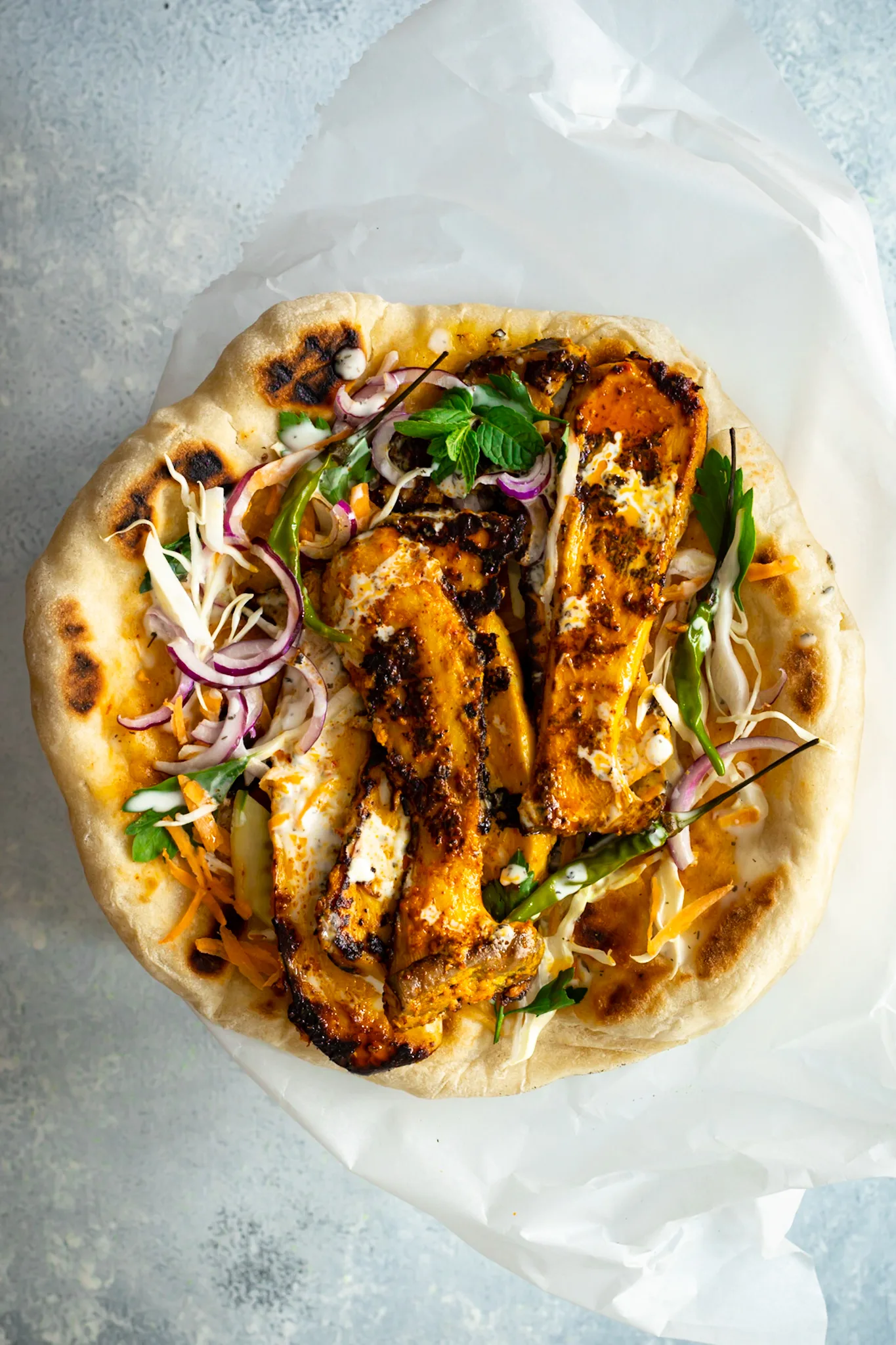 Oyster Mushroom Gyros