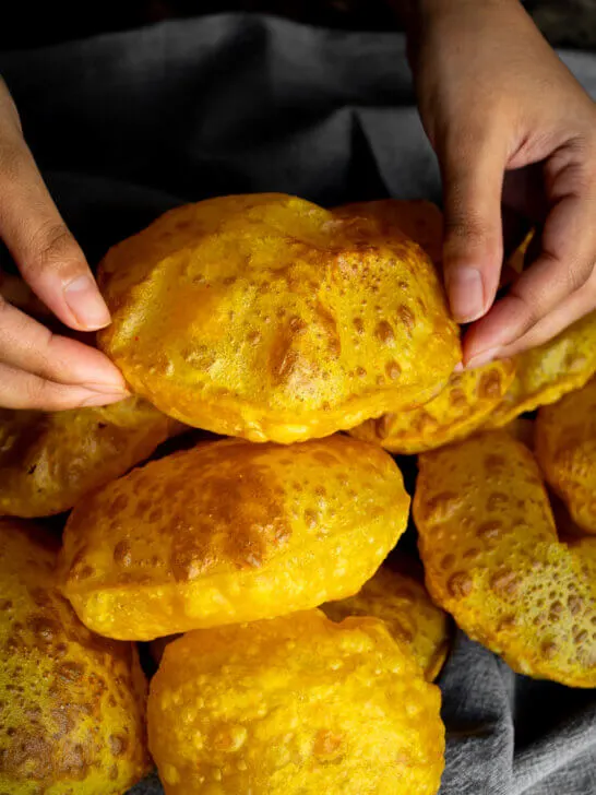 Puffy Masala Poori