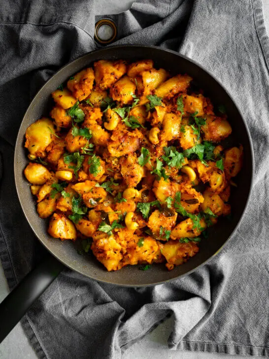 Gujarati Koru Bateta nu Shaak