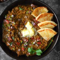 Bodhi's Keema Pau Bhaji (Vegan) recipe