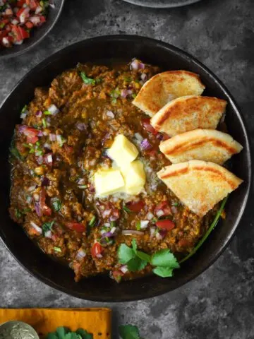 Bodhi's Keema Pau Bhaji (Vegan) recipe