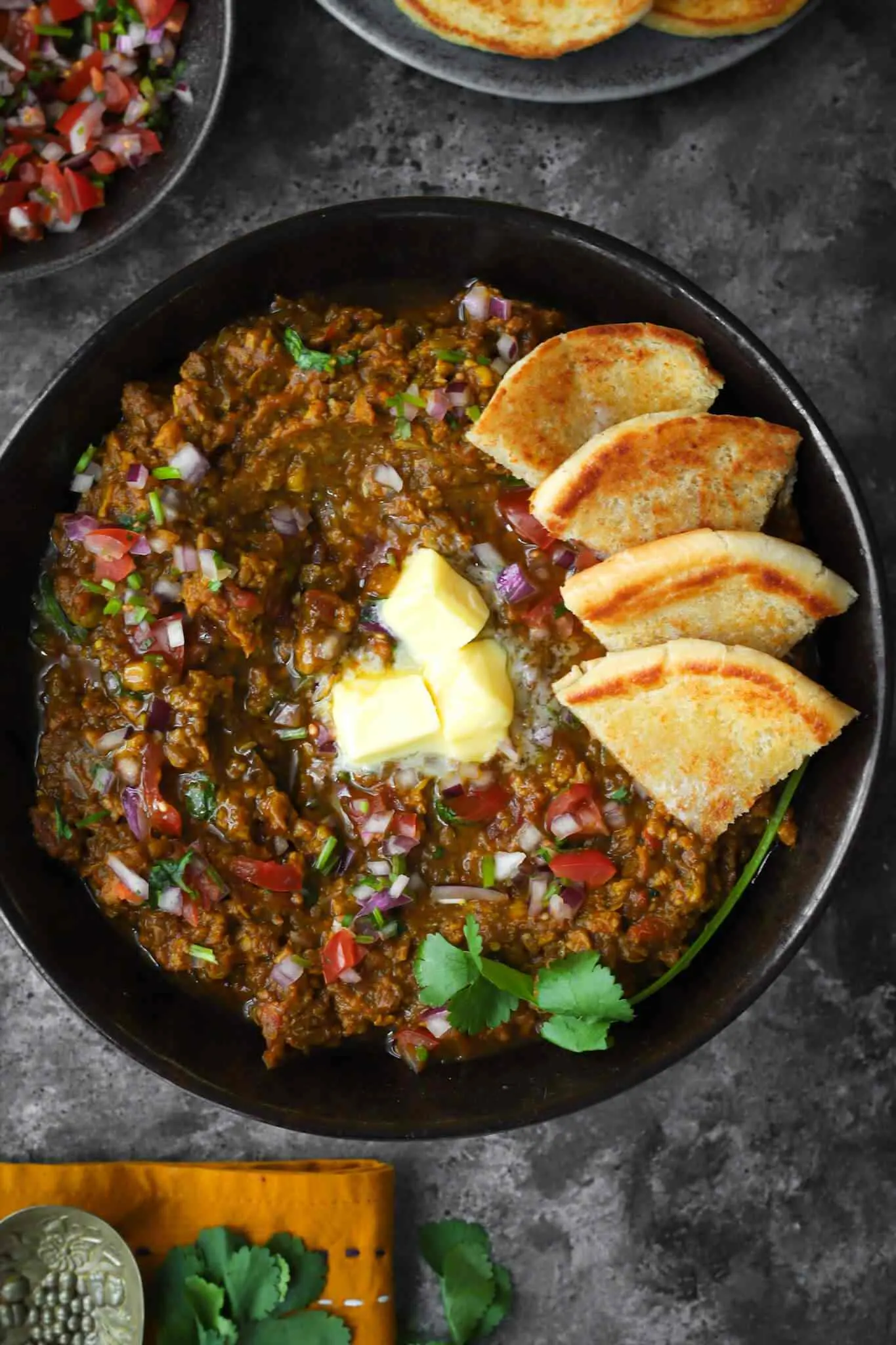 Bodhi's Keema Pau Bhaji (Vegan) recipe