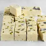 How to make plain white burfi