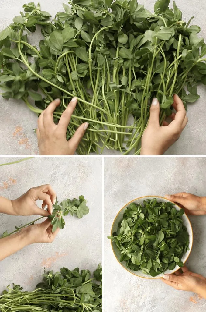 How to prepare fresh methi