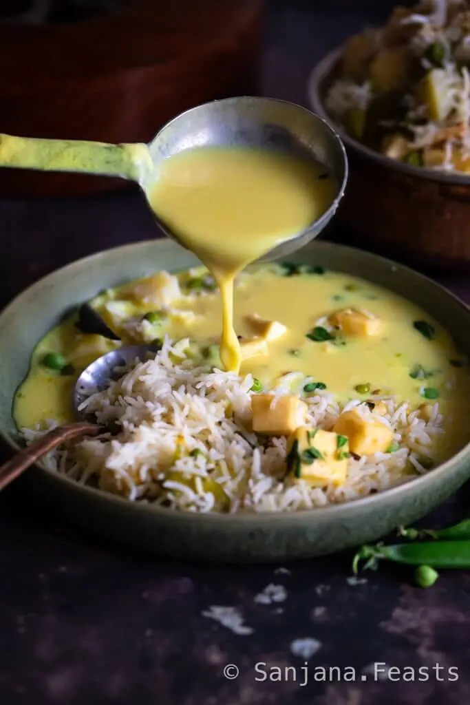 Kadhi rice recipe