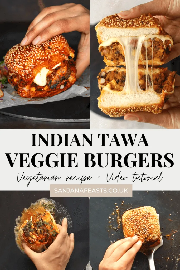 How to make Spicy Bean Tawa Burgers