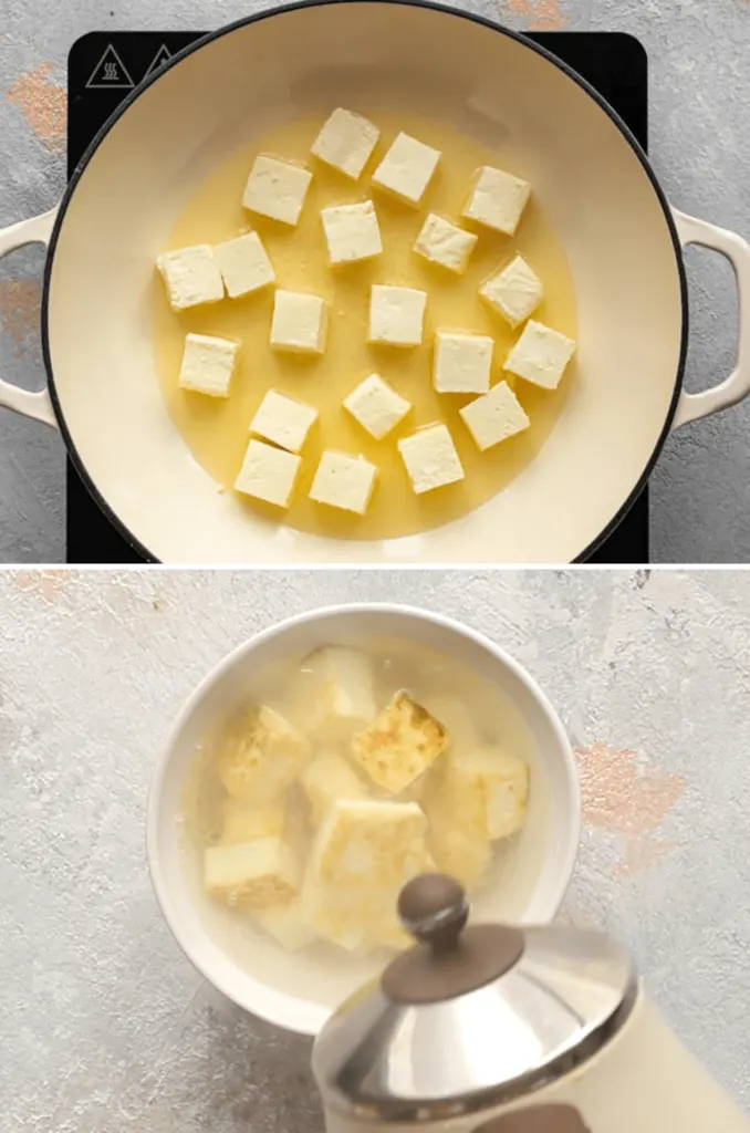 How to make paneer soft with the reverse soak method