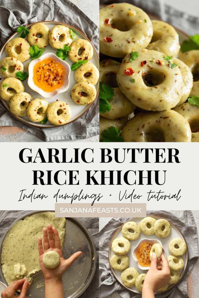 Garlic Butter Khichi recipe from Sanjana Feasts