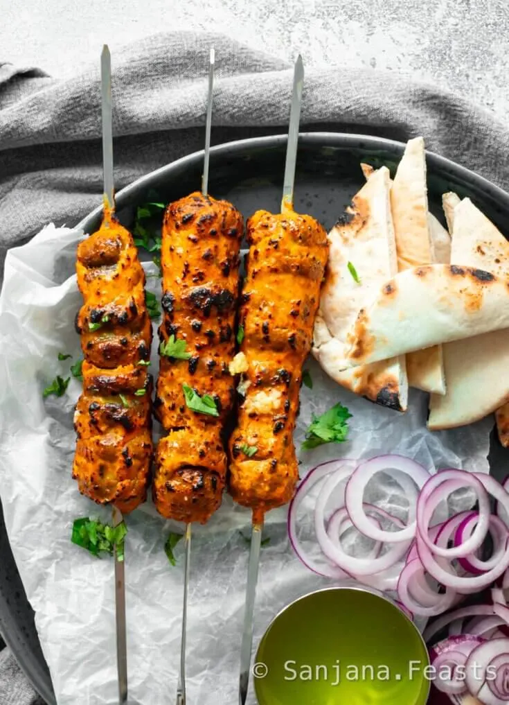 Tandoori Stuffed Mushroom Tikka