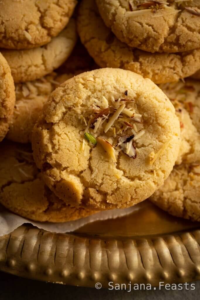 Eggless cookies recipe with Almond