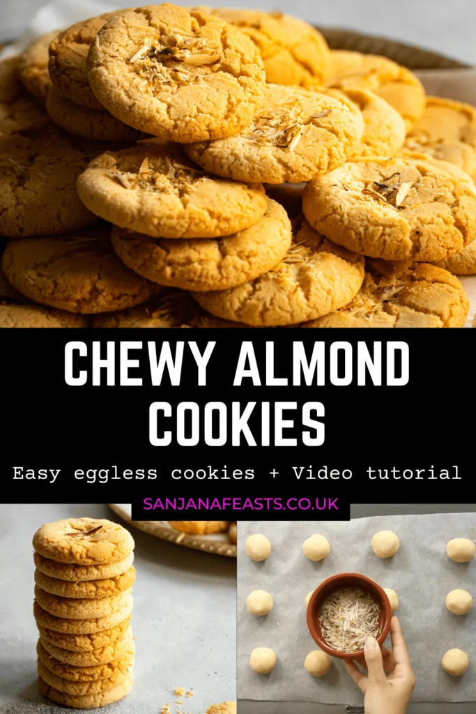 How to make the best Chewy Almond Cookies!