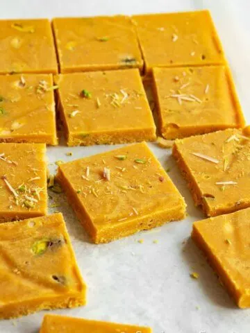 Perfect Besan Barfi recipe