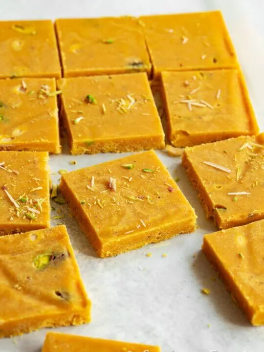 Perfect Besan Barfi