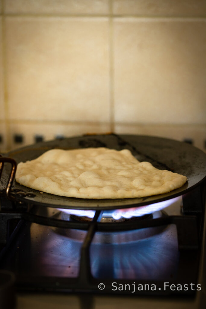 How to cook naan