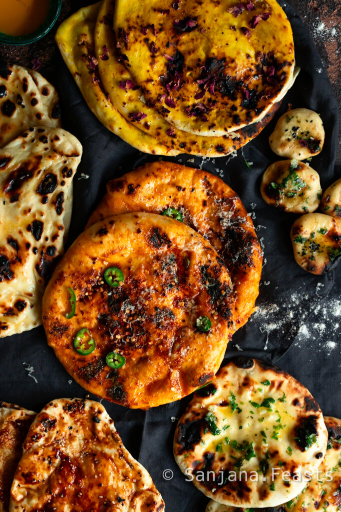Sanjana Feasts Naan