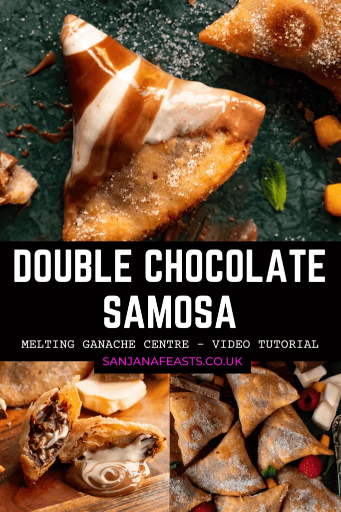 Double Chocolate Samosa recipe