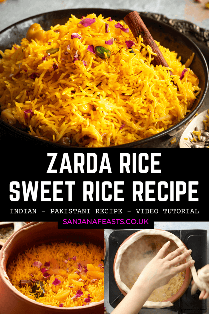 How to make amazing Zarda Rice recipe video