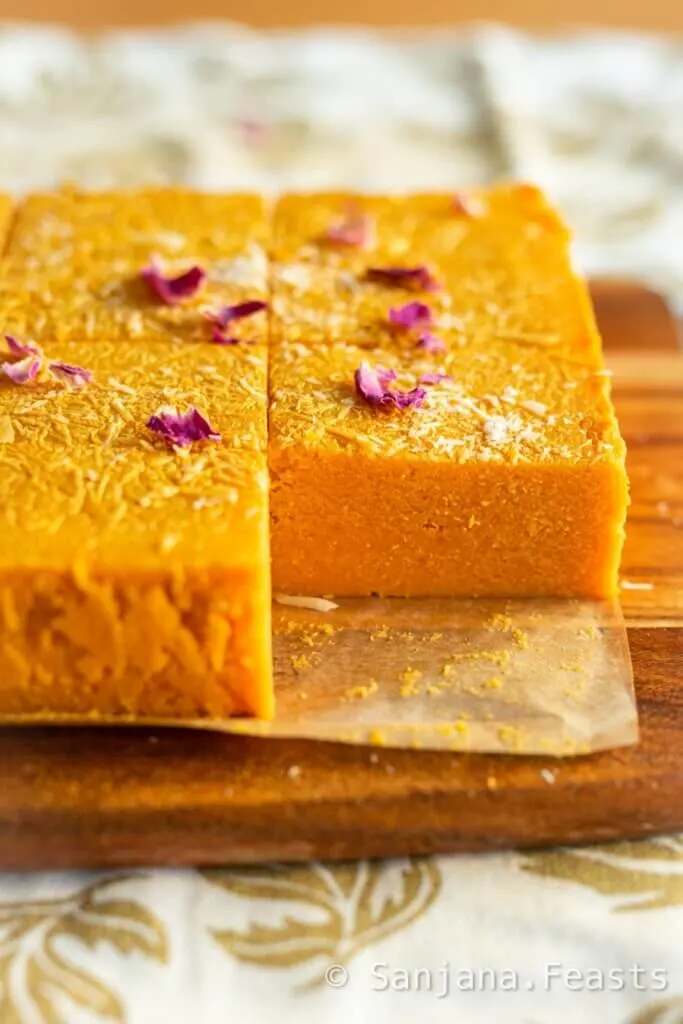 How to make mango burfi in 15 minute