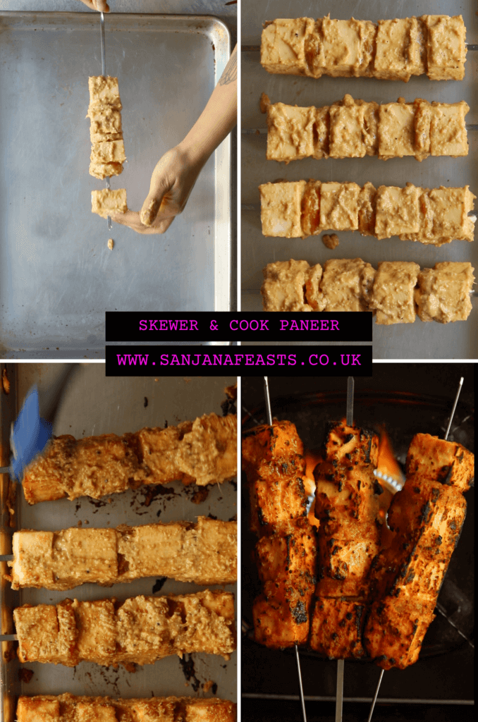 How to cook paneer tikka