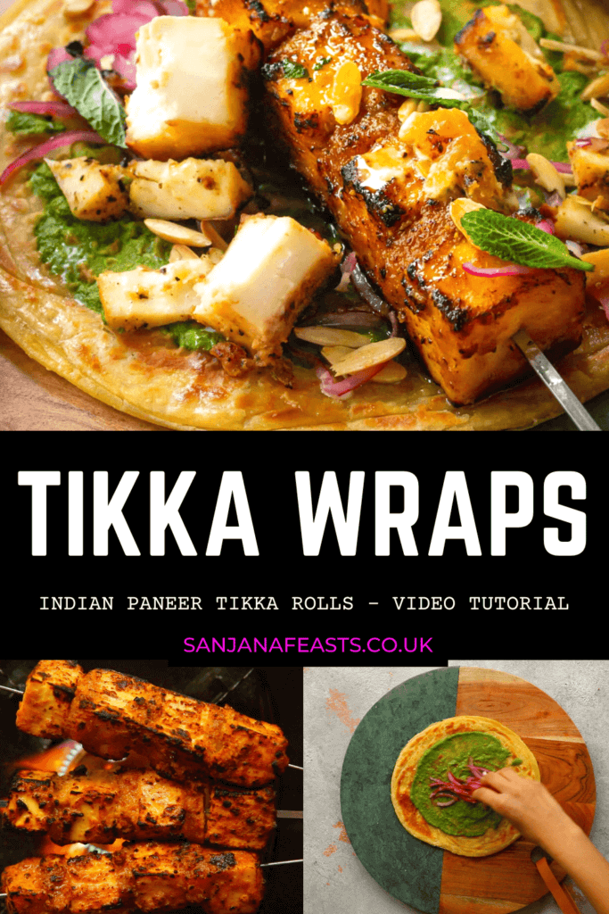 Shahi Paneer Tikka Roll