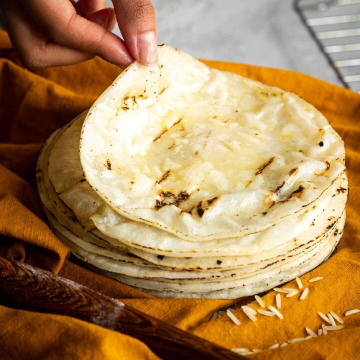 Gluten Free Roti (3 Ingredients!)-image