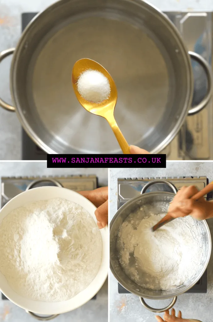 rice flour dough