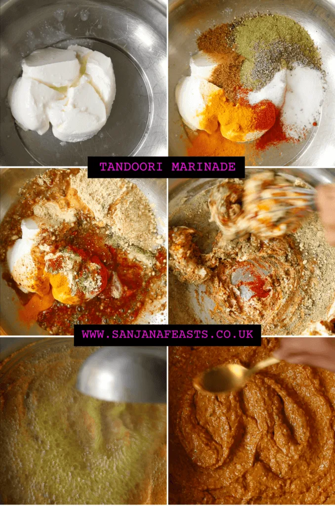 Tandoori marinade for tikka masala