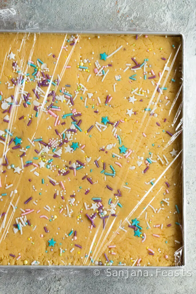 Milk Barfi to set