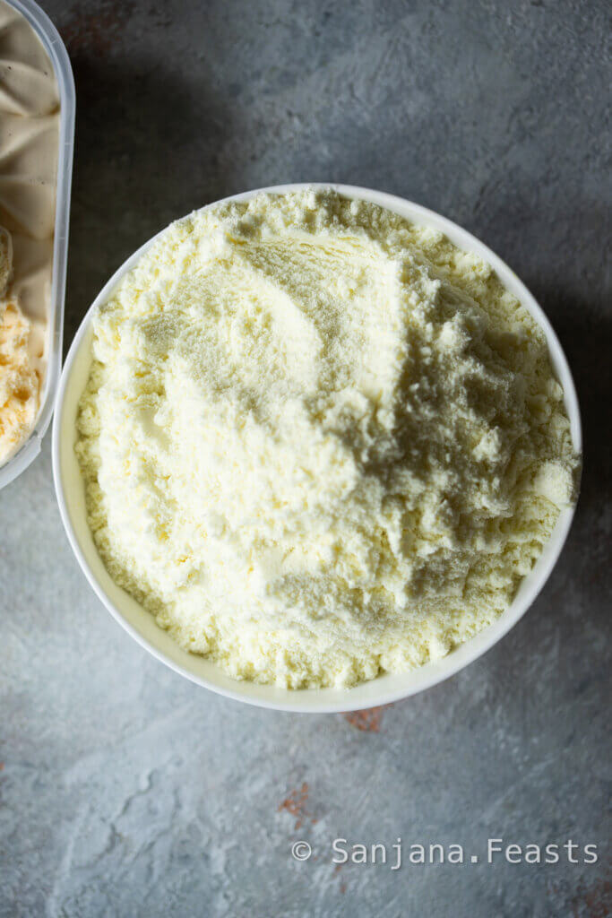 Whole milk powder for barfi
