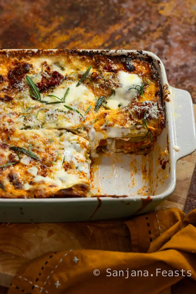 Easy vegetarian lasagna recipe