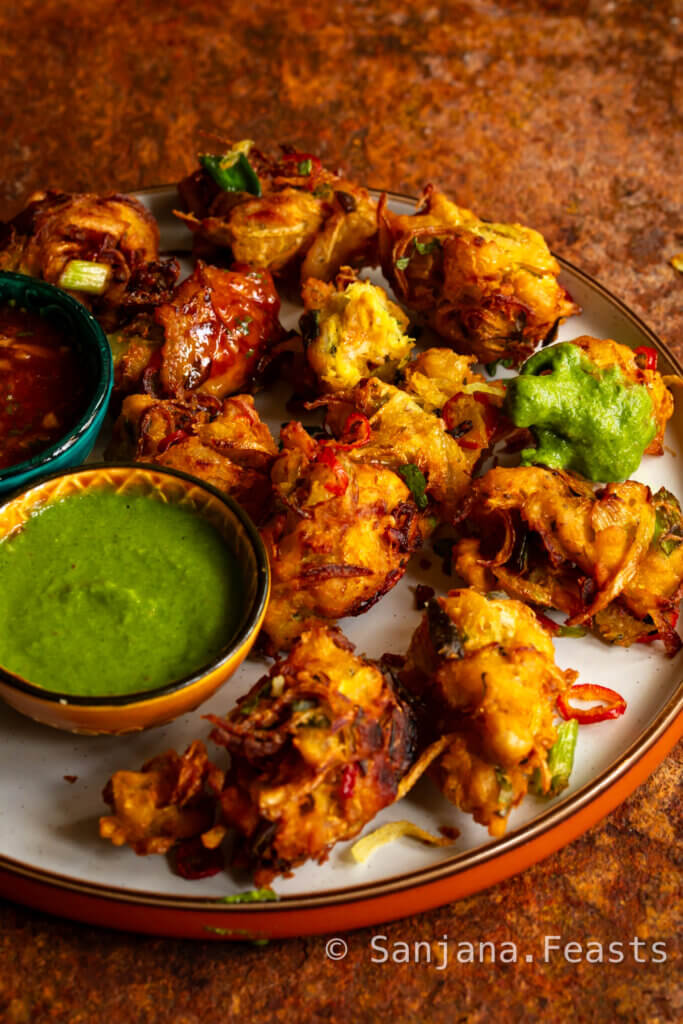 How to make onion Bhaji Indian appetizer