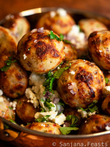 Paniyaram with Feta