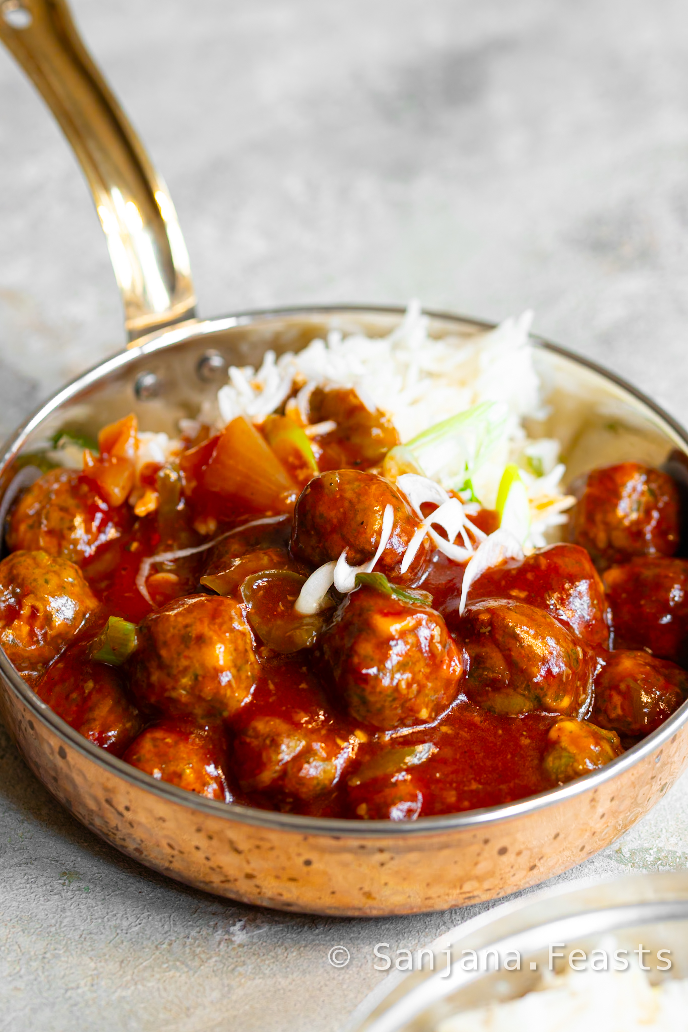Veg Meatball Manchurian