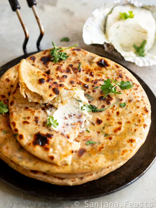 Boursin Aloo Paratha