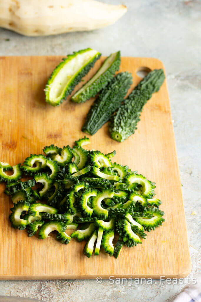How to cook karela bitter gourd