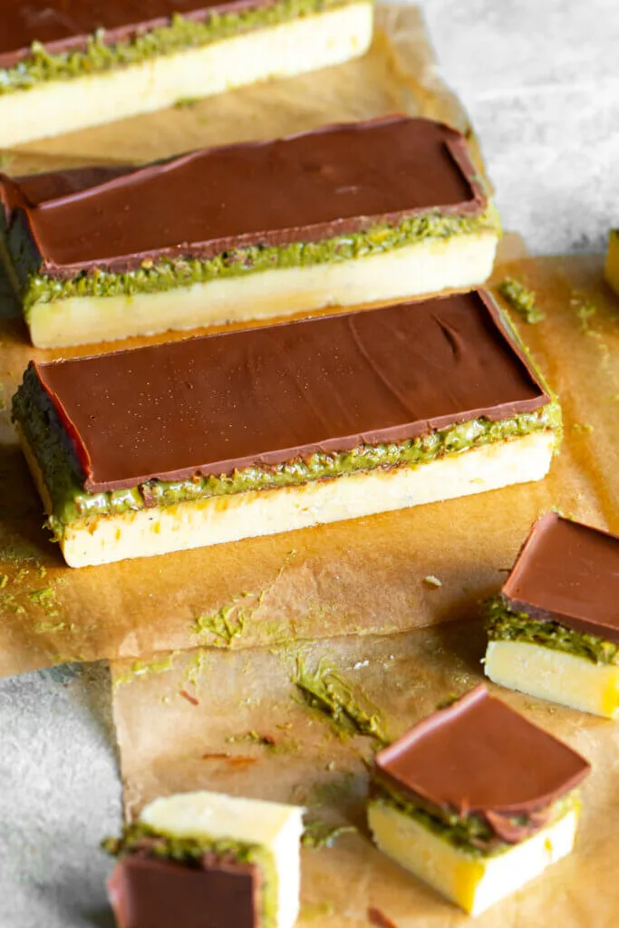 delicious dubai chocolate burfi for diwali and eid