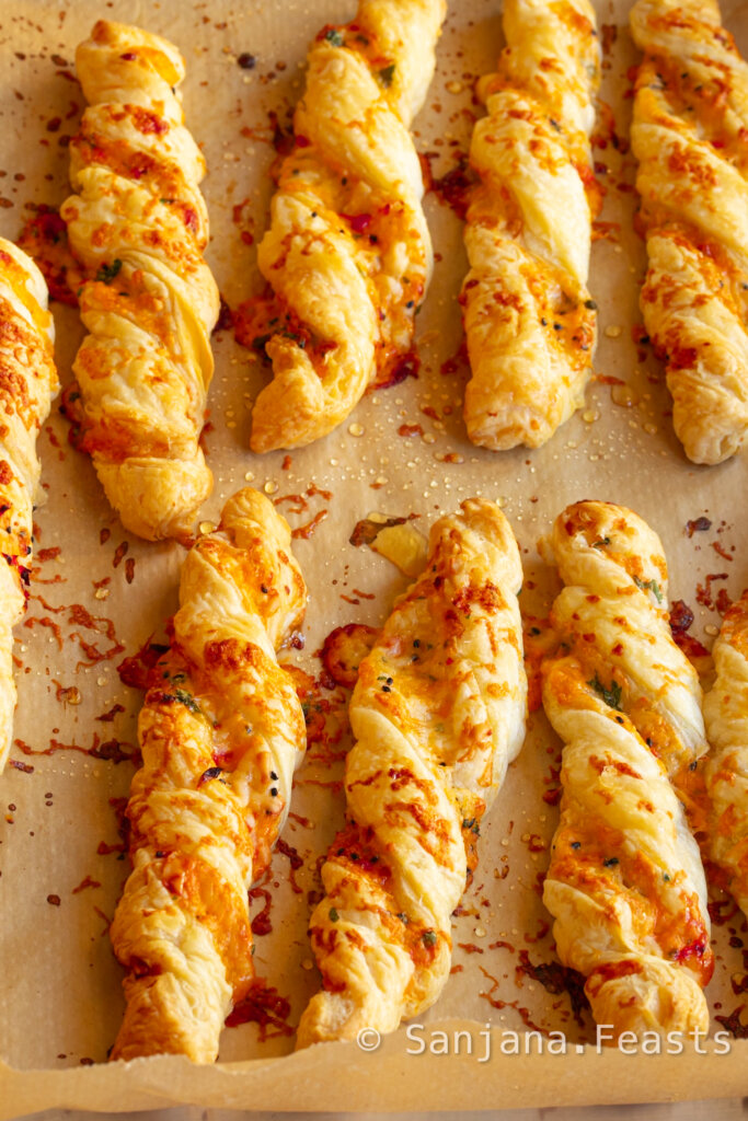 Cheese Twist Recipe with Hot Honey Party Starters Appetizers