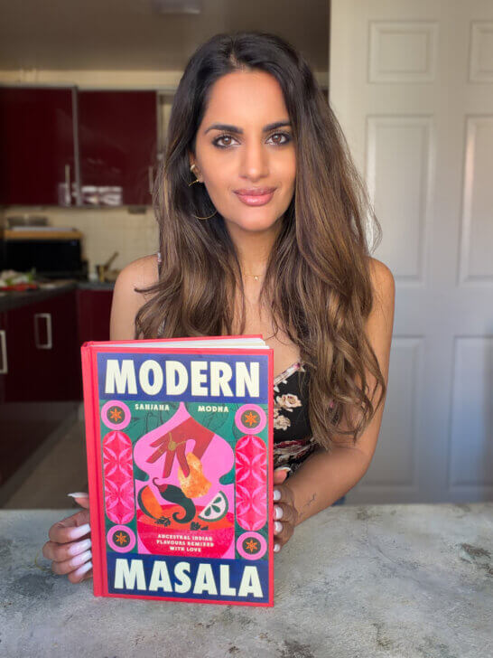 Modern Masala book sanjana modha